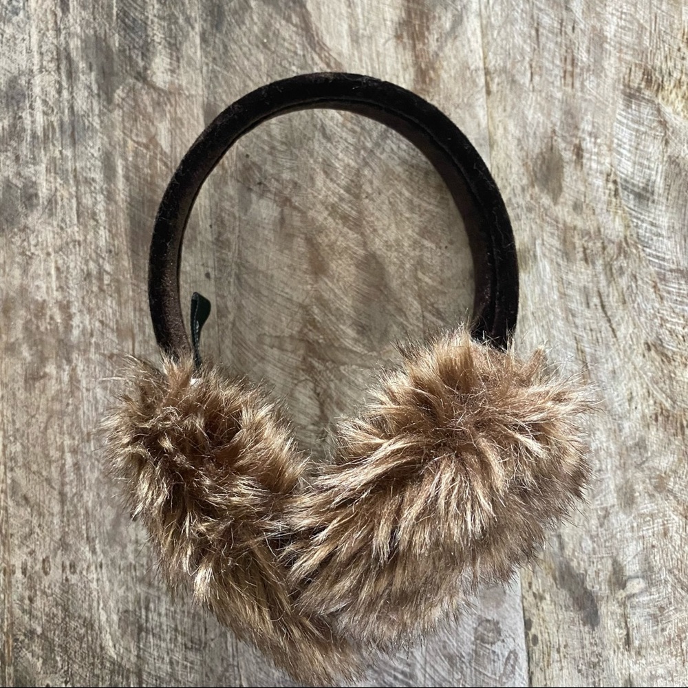 J. Crew Fur Earmuffs | Never used